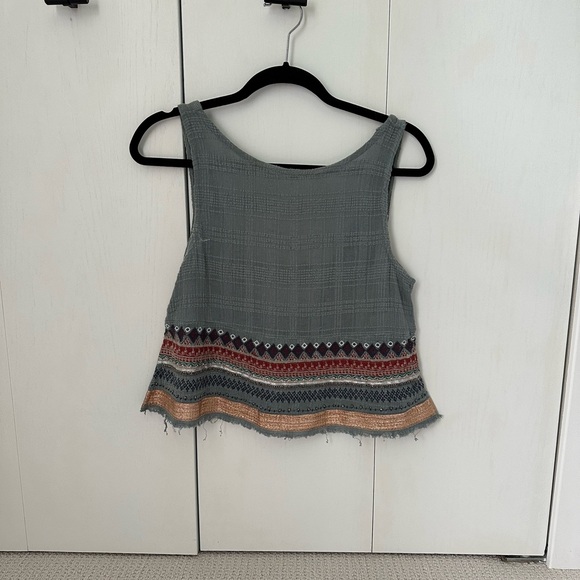 Urban Outfitters Linen Tank - Picture 1 of 2
